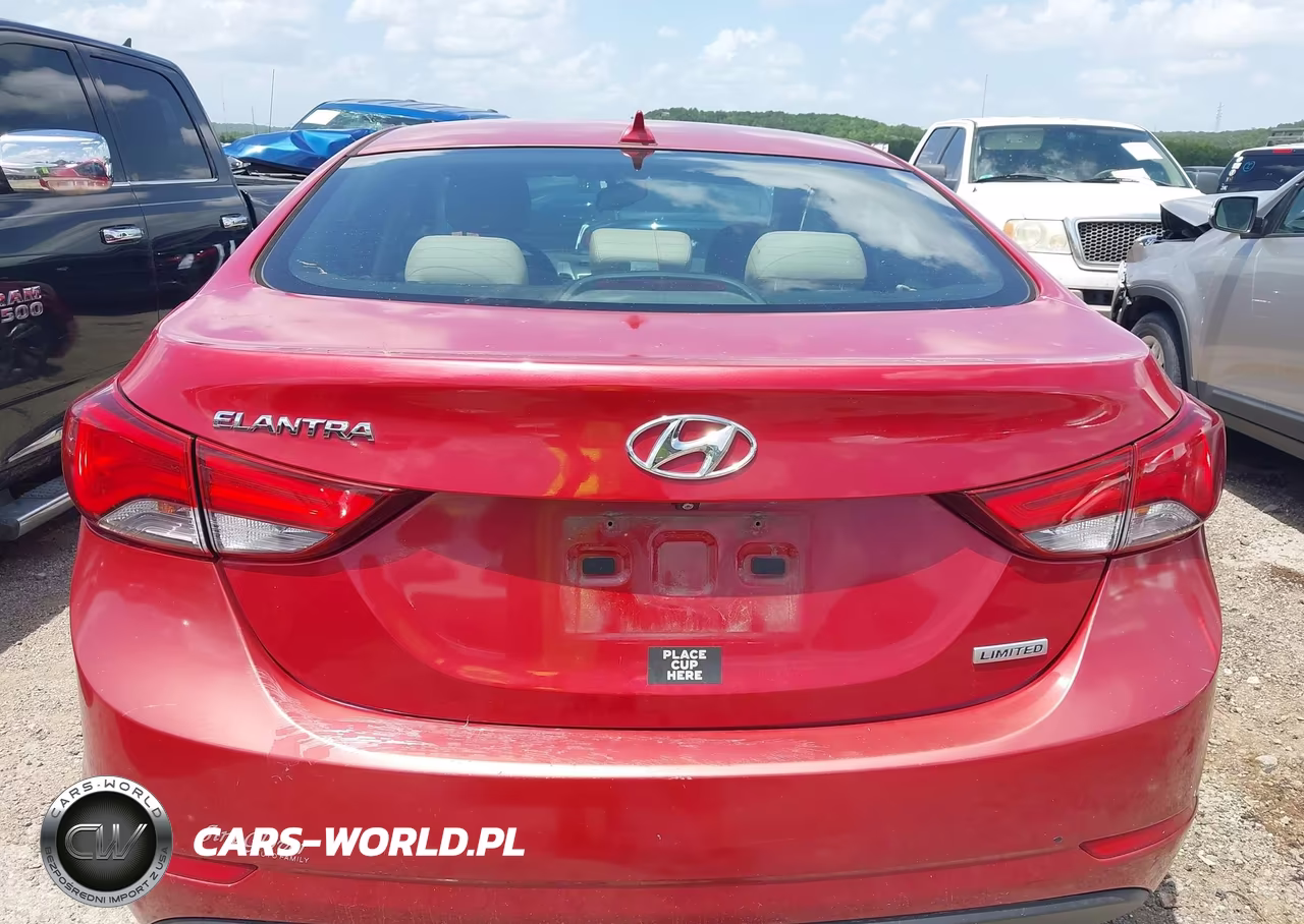 2015 Hyundai Elantra Limited VIN:KMHDH4AEXFU304123 - 16