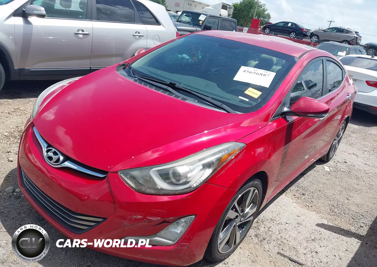 2015 Hyundai Elantra Limited VIN:KMHDH4AEXFU304123 - 2