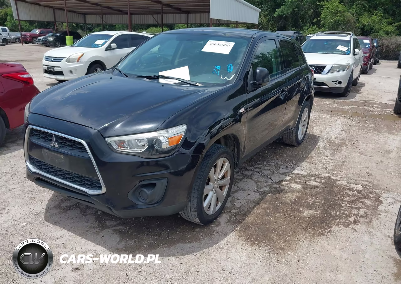 2015 Mitsubishi Outlander Sport Es VIN:4A4AP3AU3FE044887 - 2