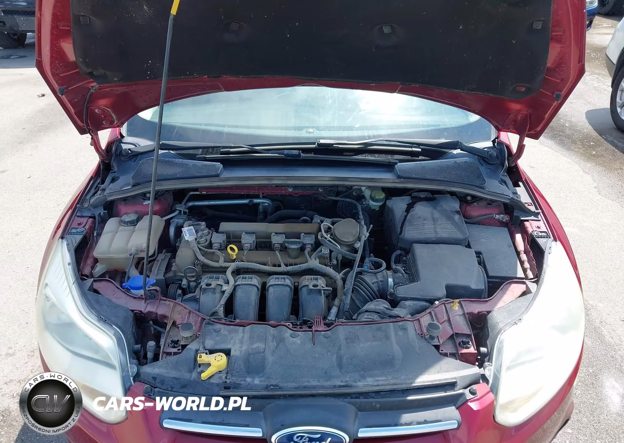 2014 Ford Focus Se VIN:1FADP3F28EL350205 - 10