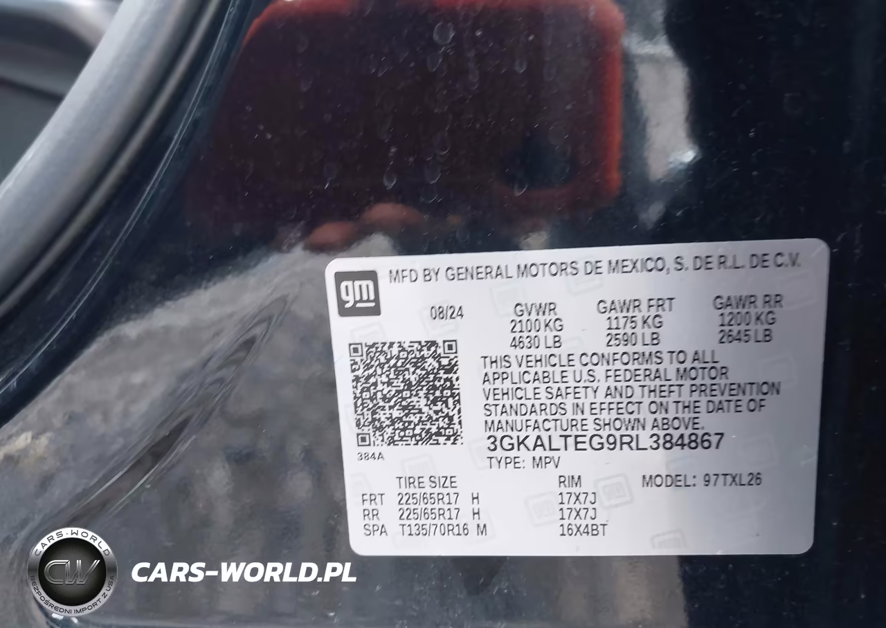 2024 GMC Terrain Awd Sle VIN:3GKALTEG9RL384867 - 9