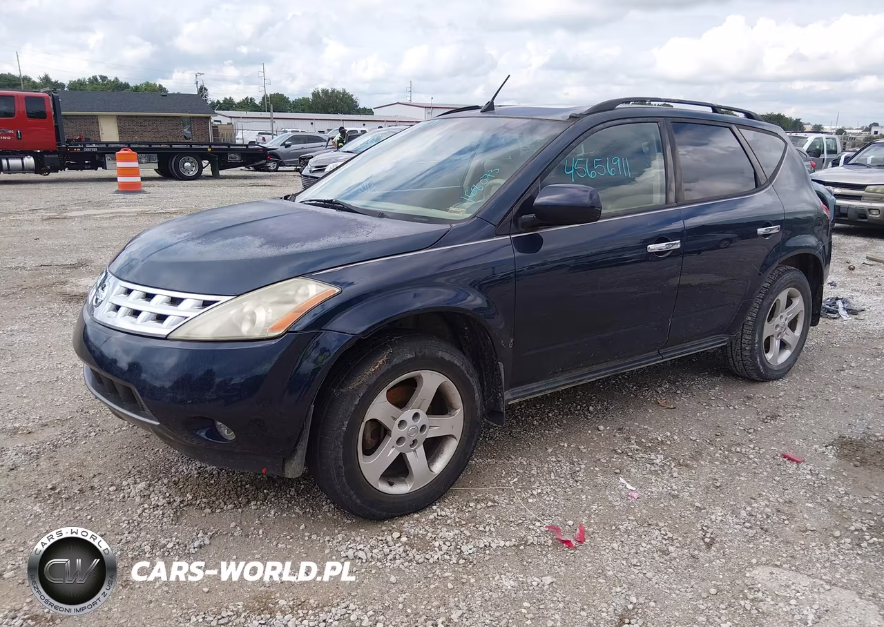 2003 Nissan Murano Sl VIN:JN8AZ08W13W222040 - 2