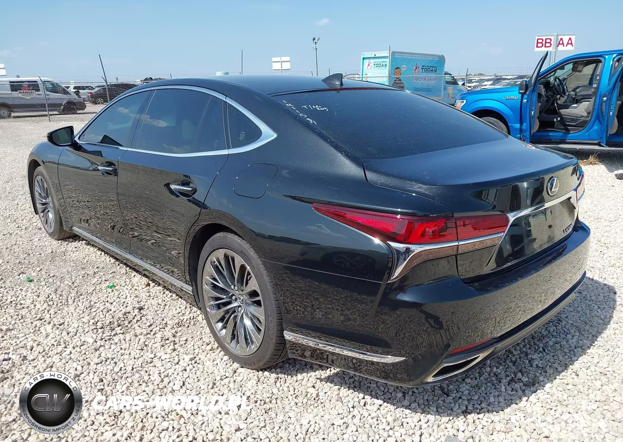 2020 Lexus Ls 500 VIN:JTHD51FF5L5012588 - 3