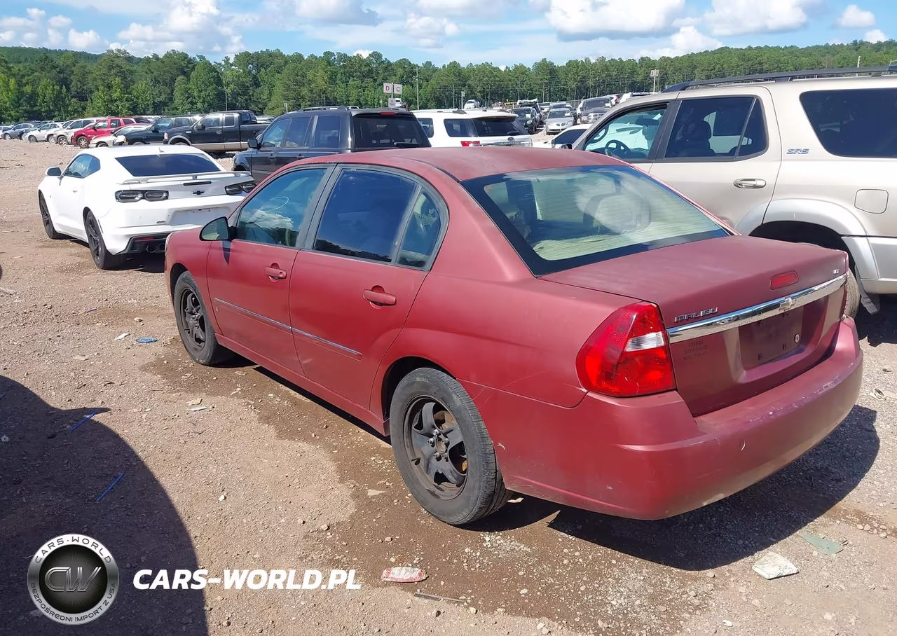 2006 Chevrolet Malibu Lt VIN:1G1ZT51886F192380 - 3