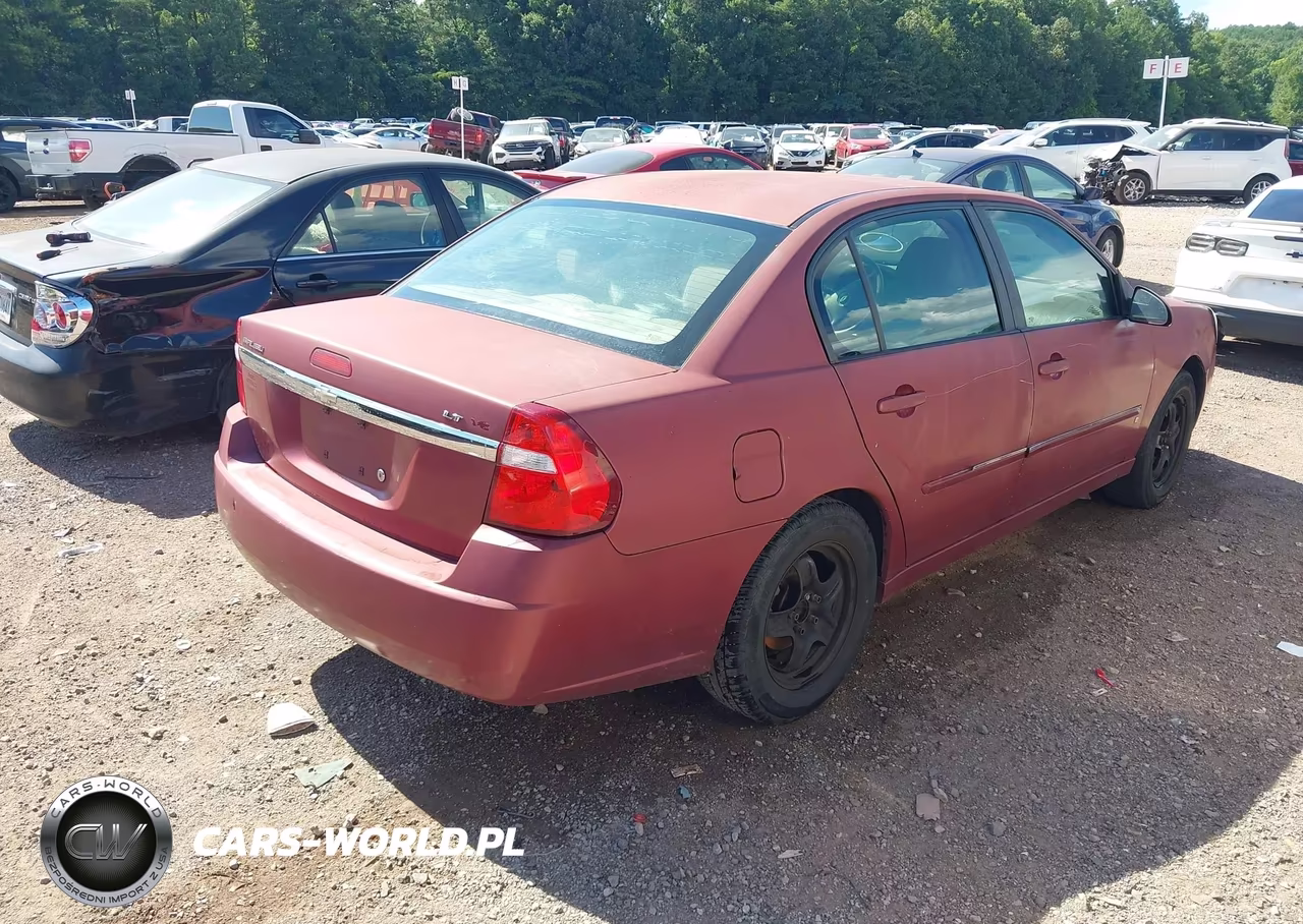 2006 Chevrolet Malibu Lt VIN:1G1ZT51886F192380 - 4
