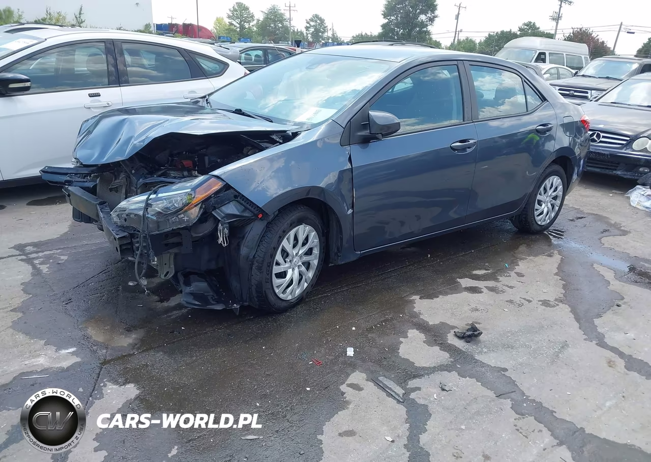 2018 Toyota Corolla Le VIN:5YFBURHE5JP791103 - 2