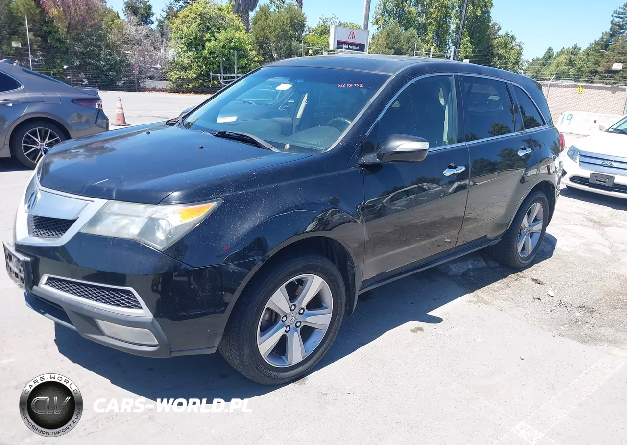 2012 Acura Mdx Technology Package VIN:2HNYD2H43CH511691 - 2