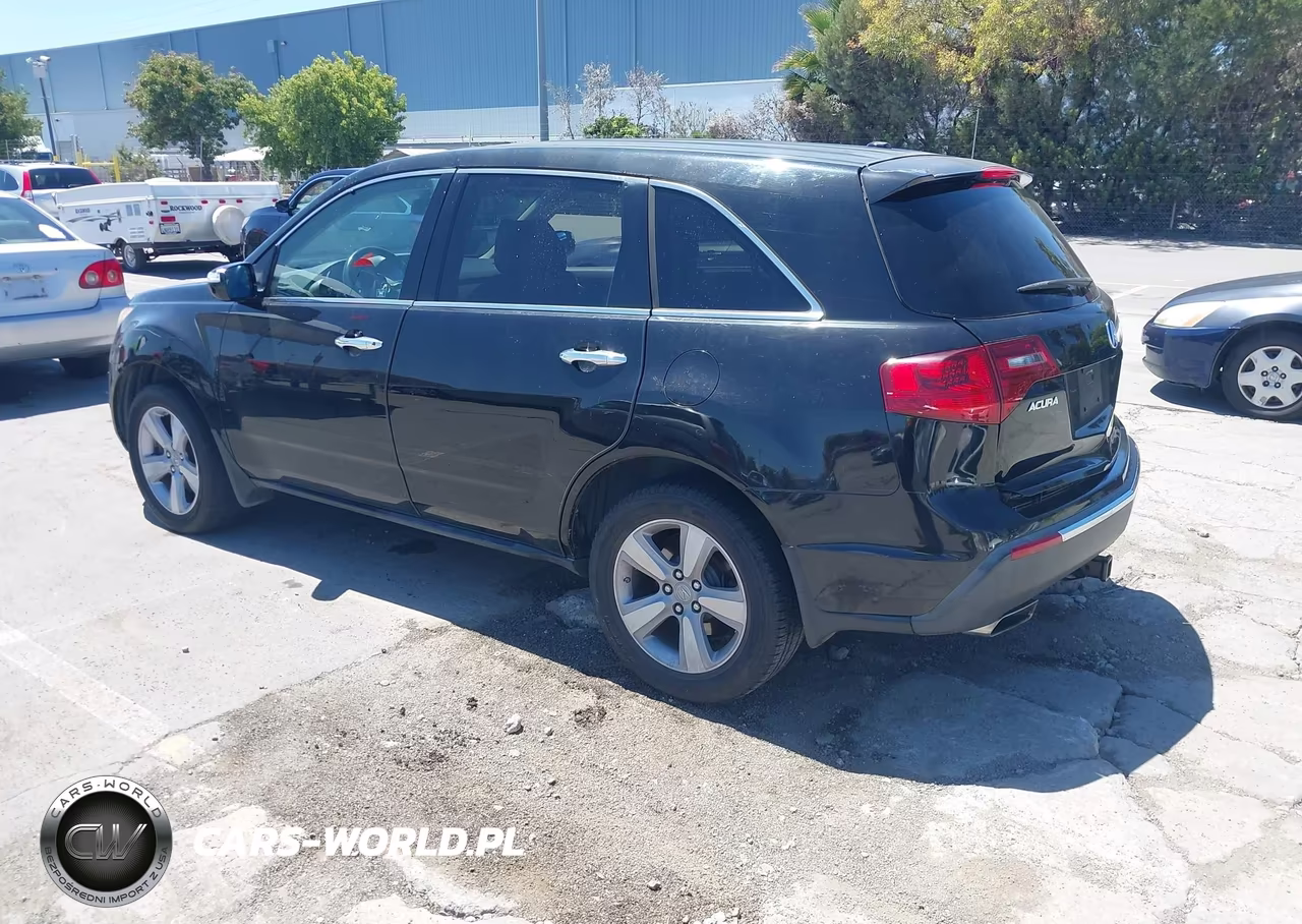 2012 Acura Mdx Technology Package VIN:2HNYD2H43CH511691 - 3
