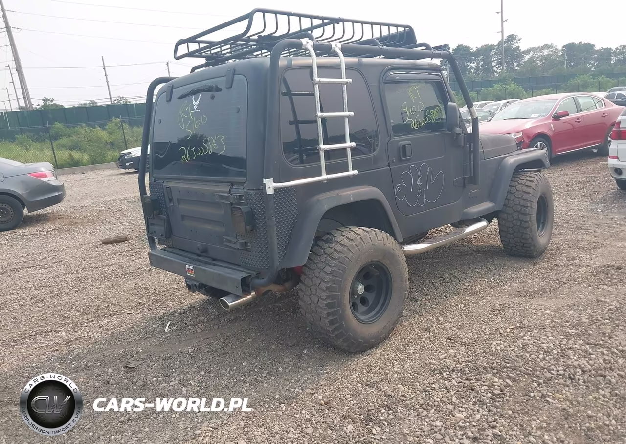 2005 Jeep Wrangler X VIN:1J4FA39S35P349448 - 4