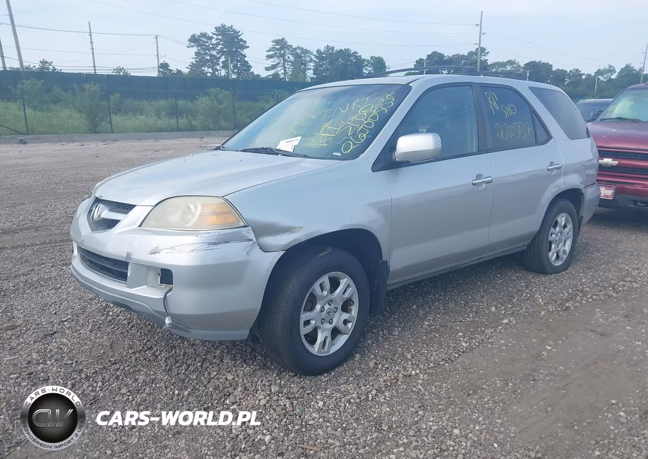 2004 Acura Mdx VIN:2HNYD18704H557615 - 2
