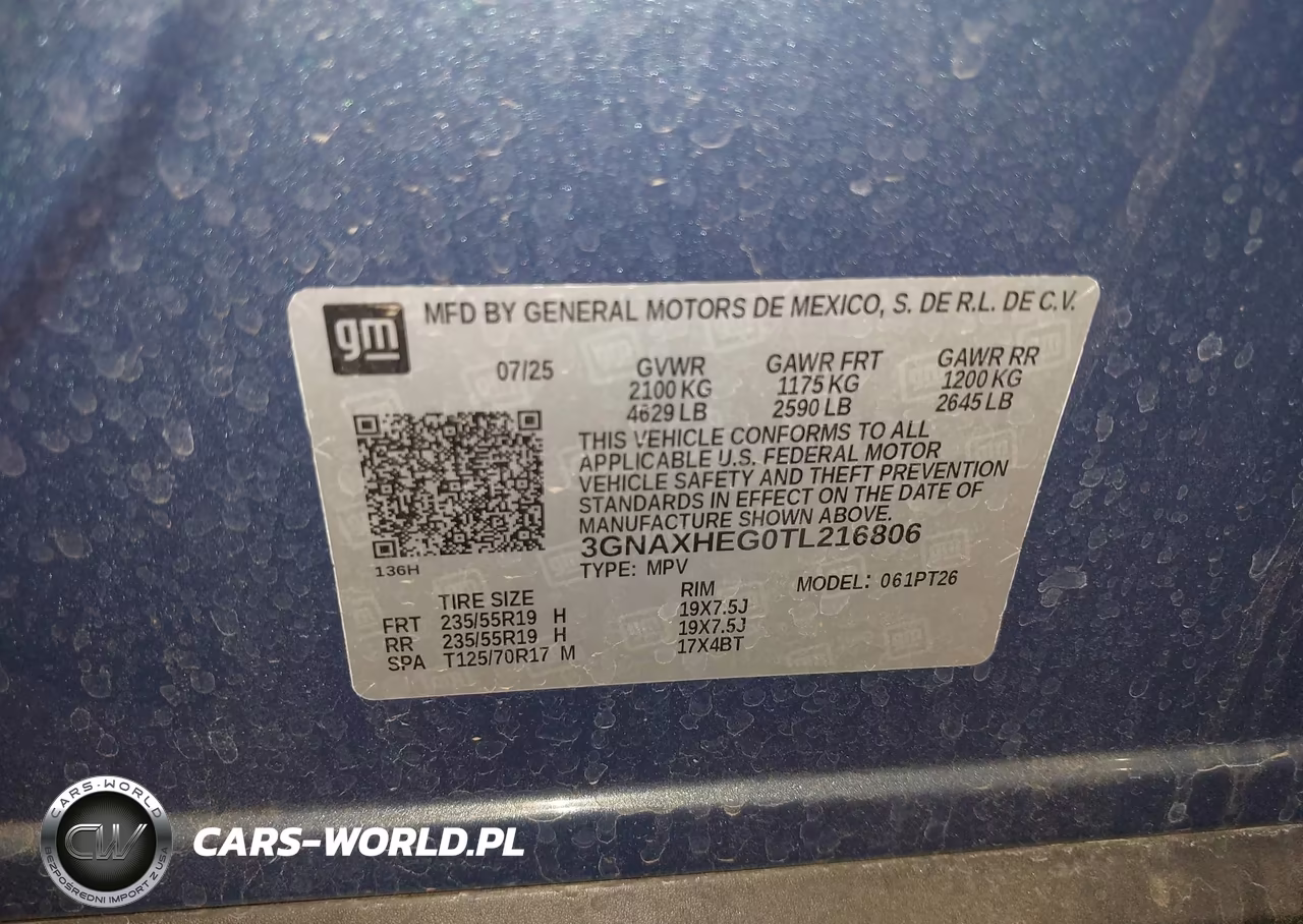2026 Chevrolet Equinox Fwd Lt VIN:3GNAXHEG0TL216806 - 9