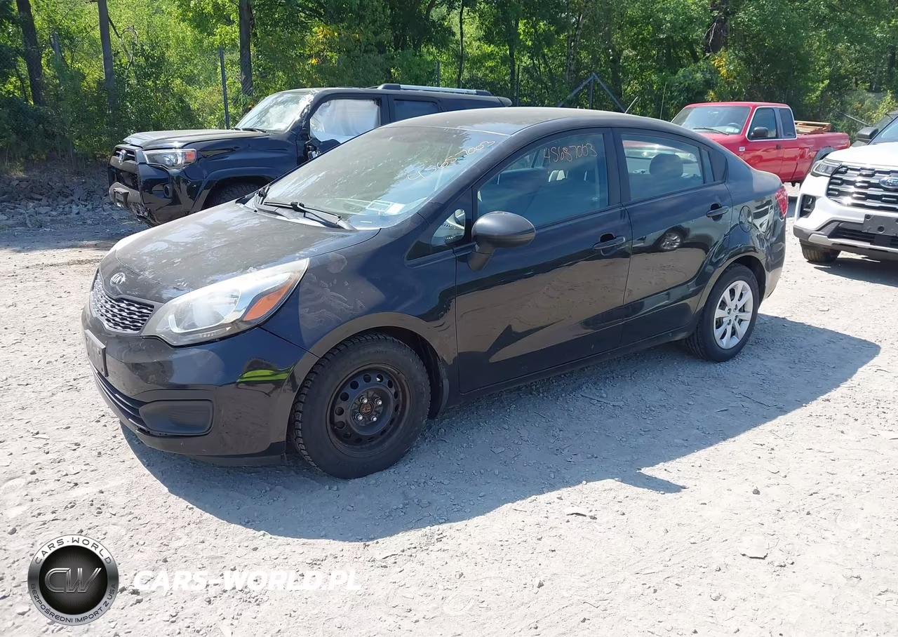2014 Kia Rio Lx VIN:KNADM4A35E6398328 - 2