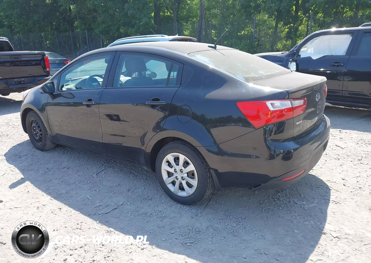 2014 Kia Rio Lx VIN:KNADM4A35E6398328 - 3