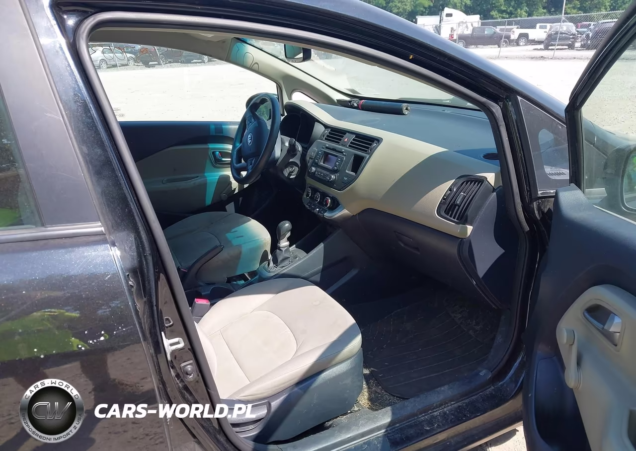 2014 Kia Rio Lx VIN:KNADM4A35E6398328 - 5