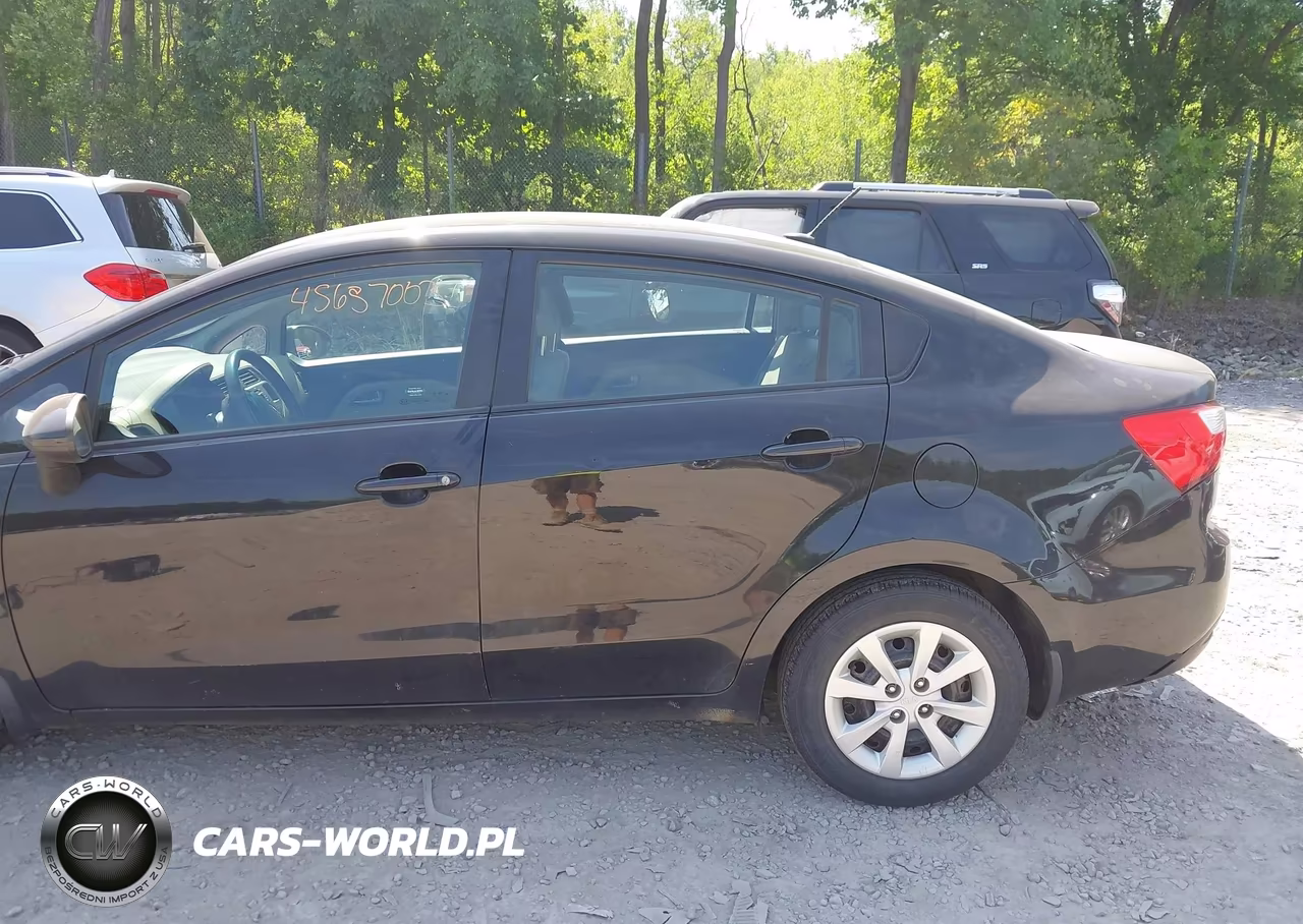 2014 Kia Rio Lx VIN:KNADM4A35E6398328 - 6