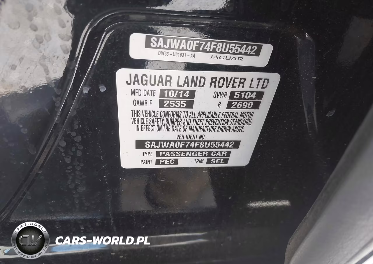 2015 Jaguar Xf 3.0 Portfolio-3.0 Sport VIN:SAJWA0F74F8U55442 - 9