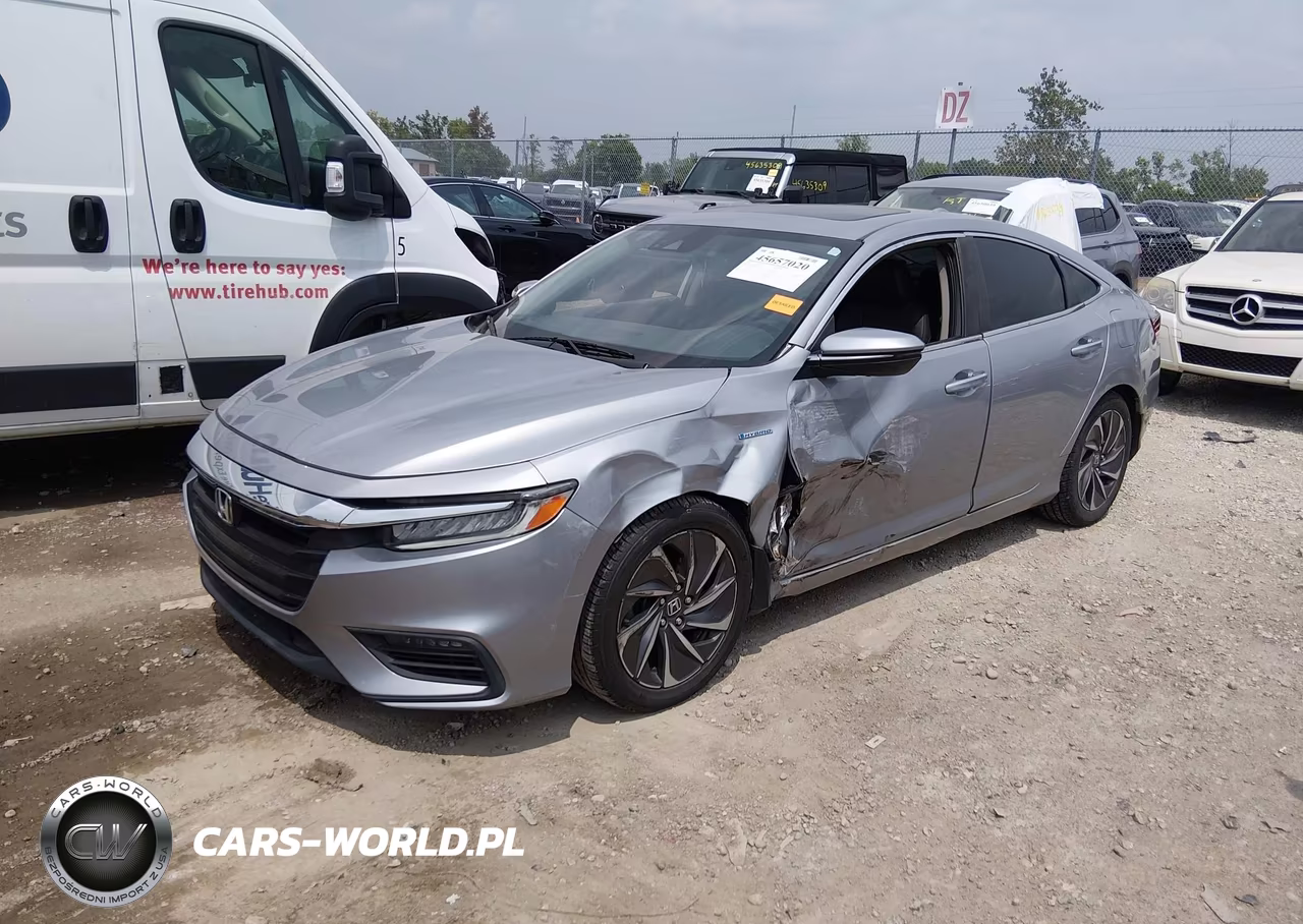 2021 Honda Insight Touring VIN:19XZE4F94ME009741 - 2