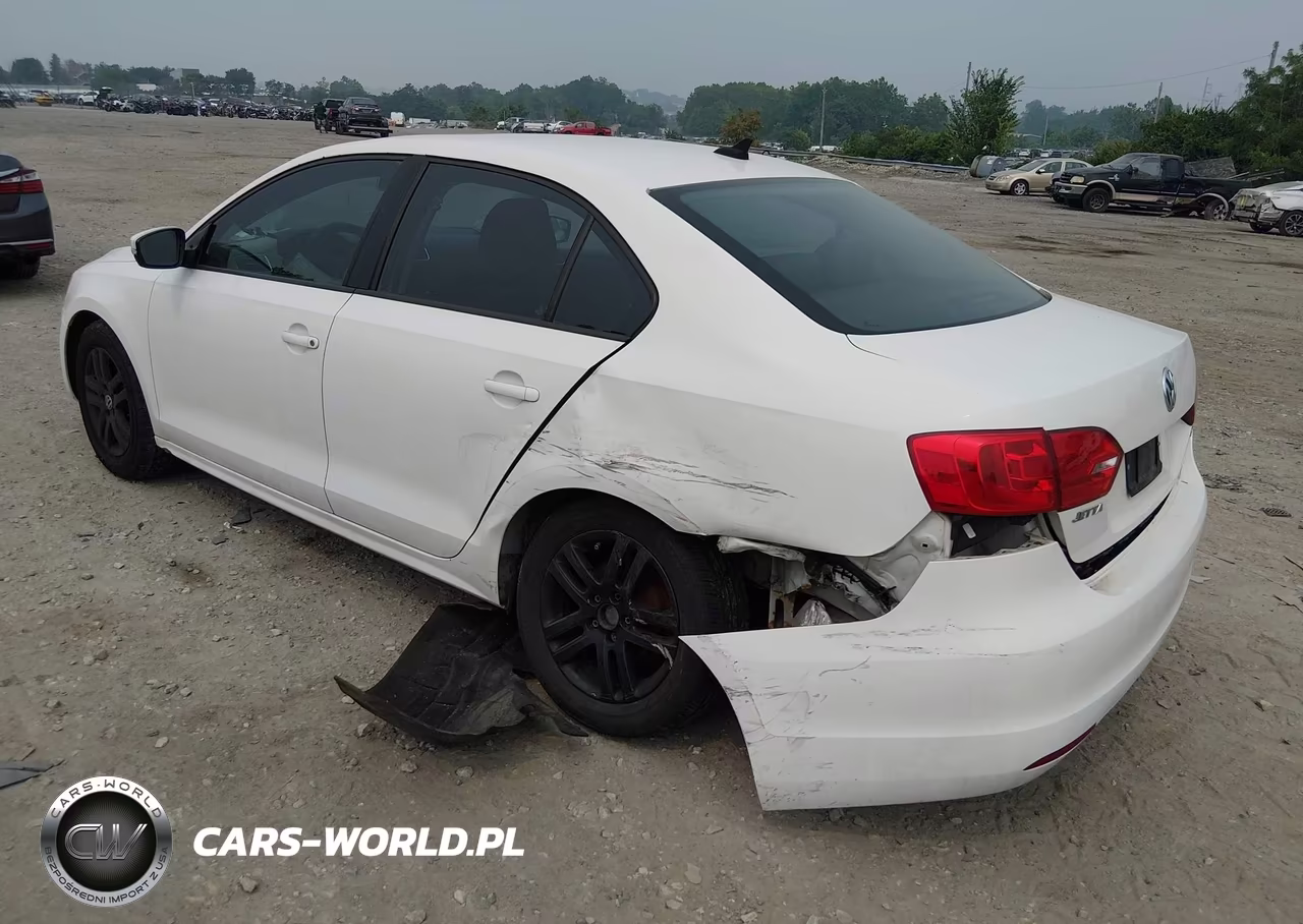 2012 Volkswagen Jetta 2.5L Se VIN:3VWDP7AJXCM326562 - 3