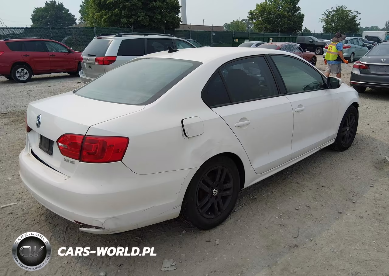 2012 Volkswagen Jetta 2.5L Se VIN:3VWDP7AJXCM326562 - 4