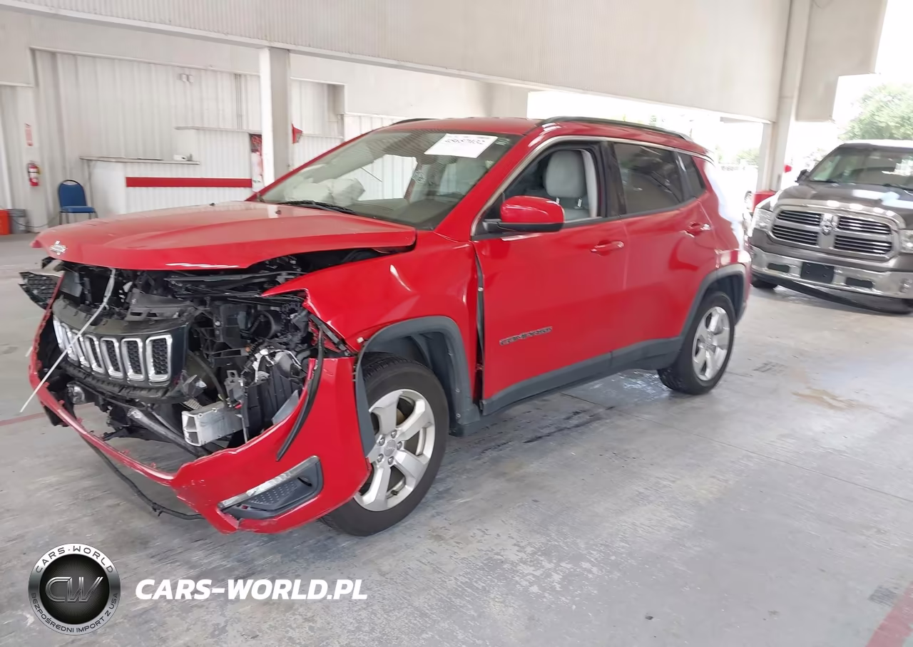 2018 Jeep Compass Latitude Fwd VIN:3C4NJCBB7JT268003 - 2