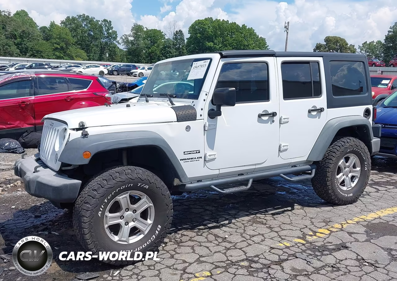 2016 Jeep Wrangler Unlimited Sport VIN:1C4BJWDG0GL310318 - 18