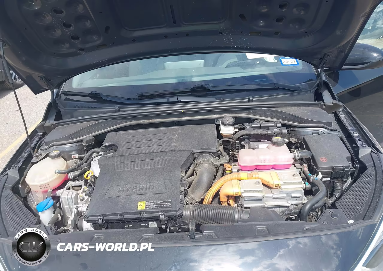 2022 Hyundai Ioniq Hybrid Blue VIN:KMHC65LC9NU281435 - 10