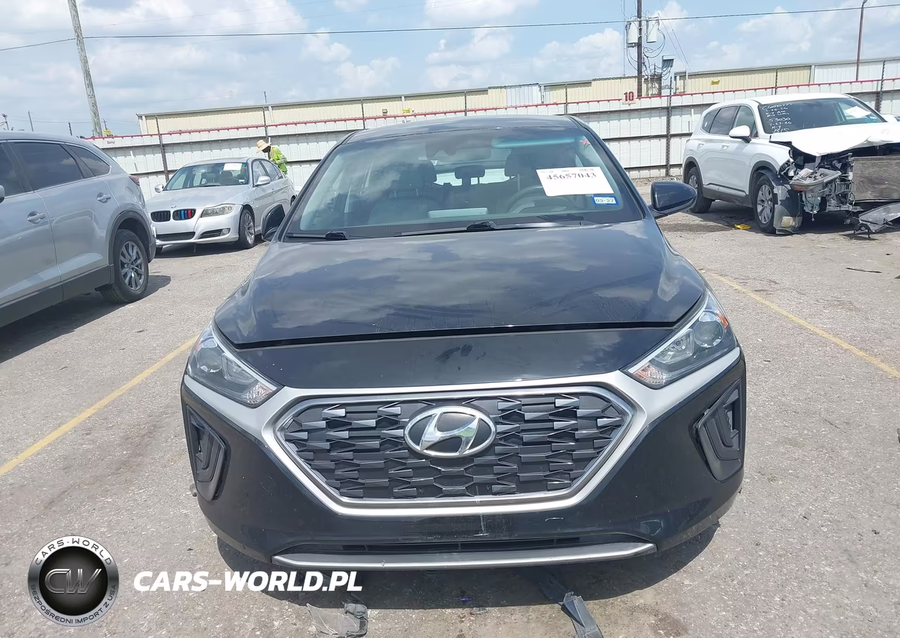 2022 Hyundai Ioniq Hybrid Blue VIN:KMHC65LC9NU281435 - 12
