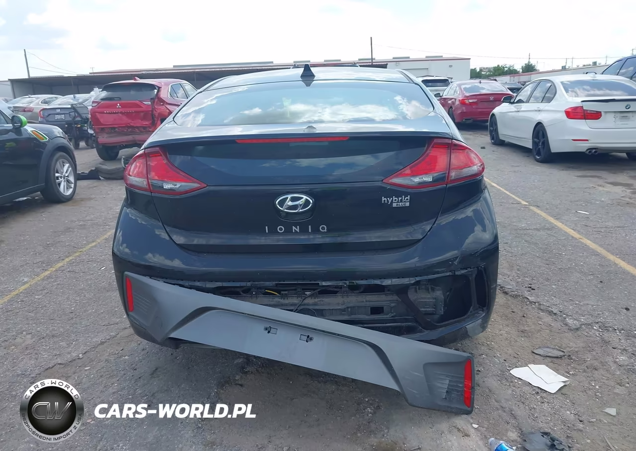 2022 Hyundai Ioniq Hybrid Blue VIN:KMHC65LC9NU281435 - 16