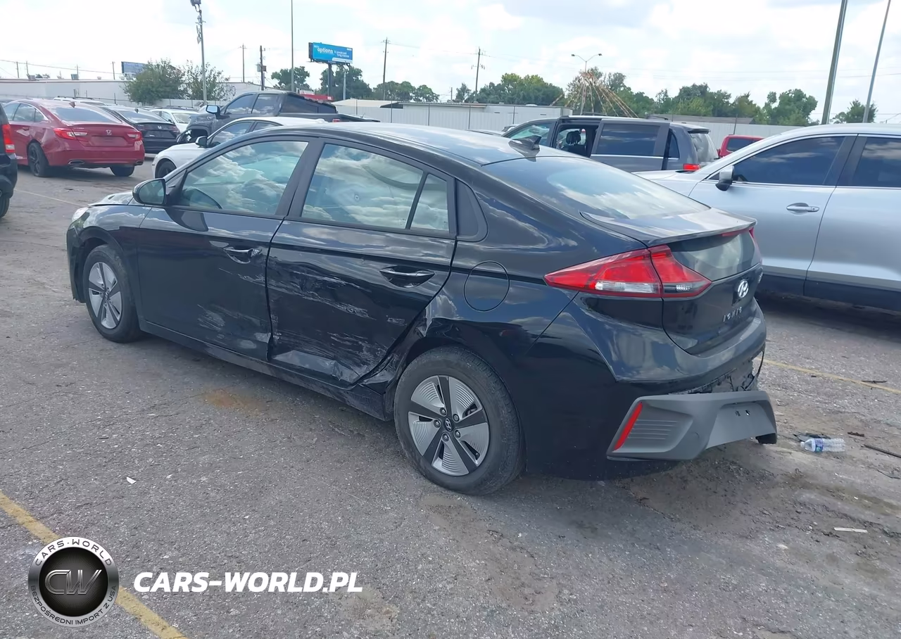 2022 Hyundai Ioniq Hybrid Blue VIN:KMHC65LC9NU281435 - 3