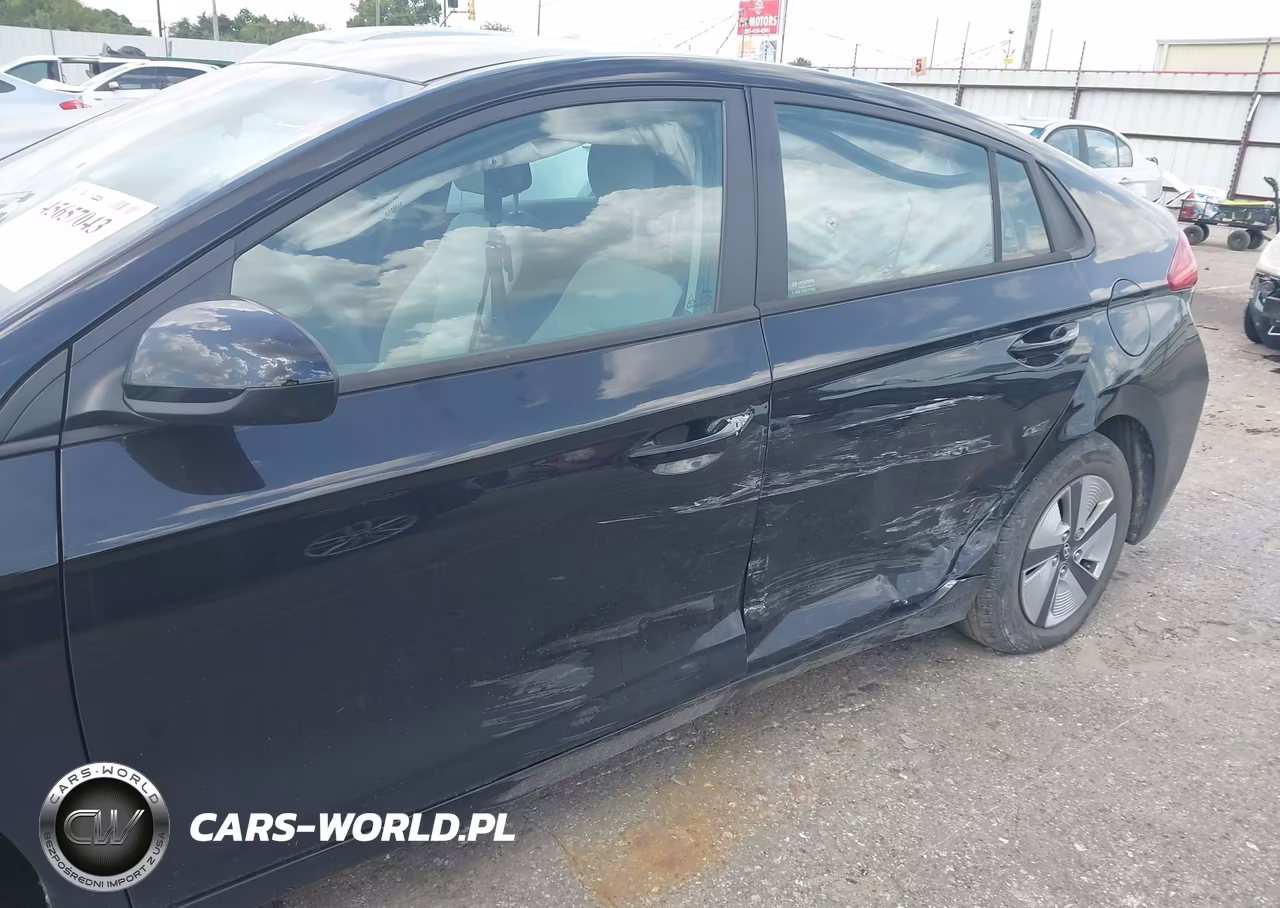 2022 Hyundai Ioniq Hybrid Blue VIN:KMHC65LC9NU281435 - 6
