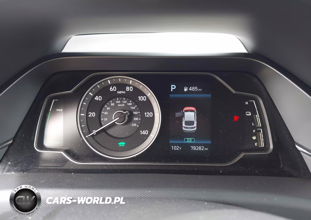 2022 Hyundai Ioniq Hybrid Blue VIN:KMHC65LC9NU281435 - 7
