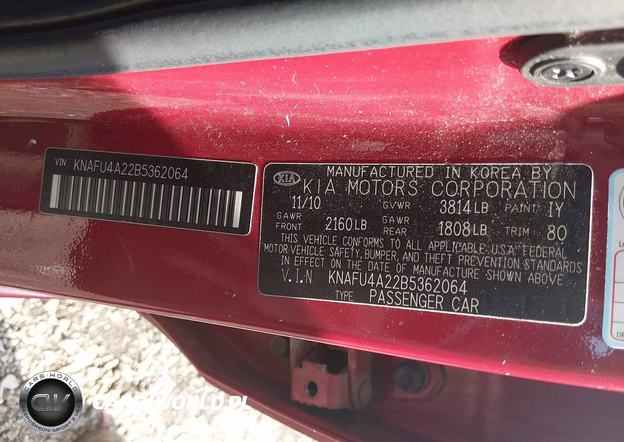 2011 Kia Forte Ex VIN:KNAFU4A22B5362064 - 9