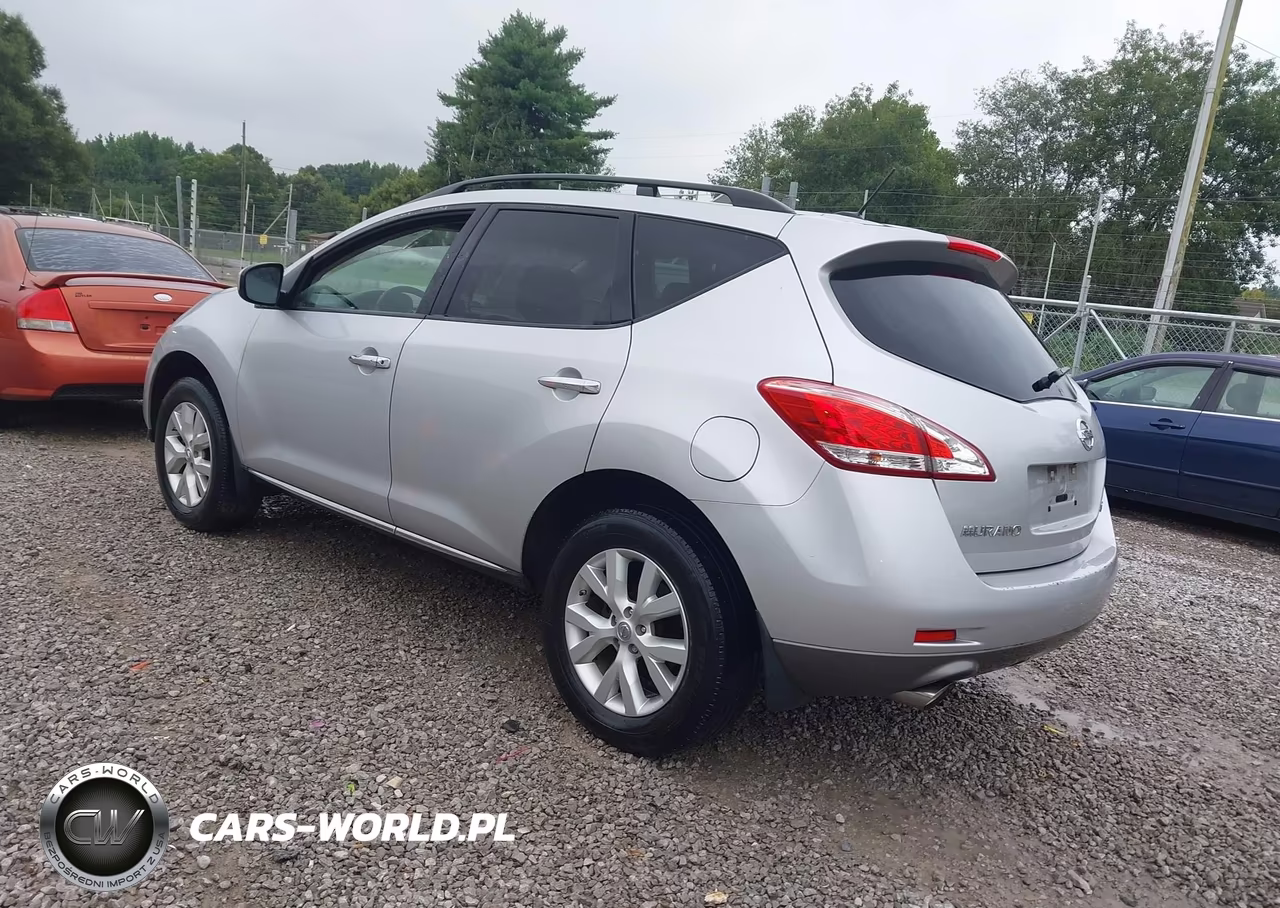 2011 Nissan Murano Sl VIN:JN8AZ1MW5BW154612 - 3