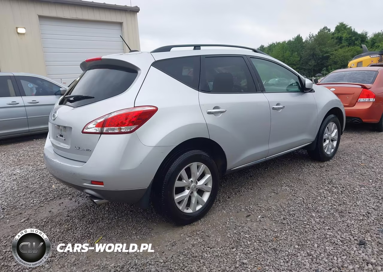 2011 Nissan Murano Sl VIN:JN8AZ1MW5BW154612 - 4