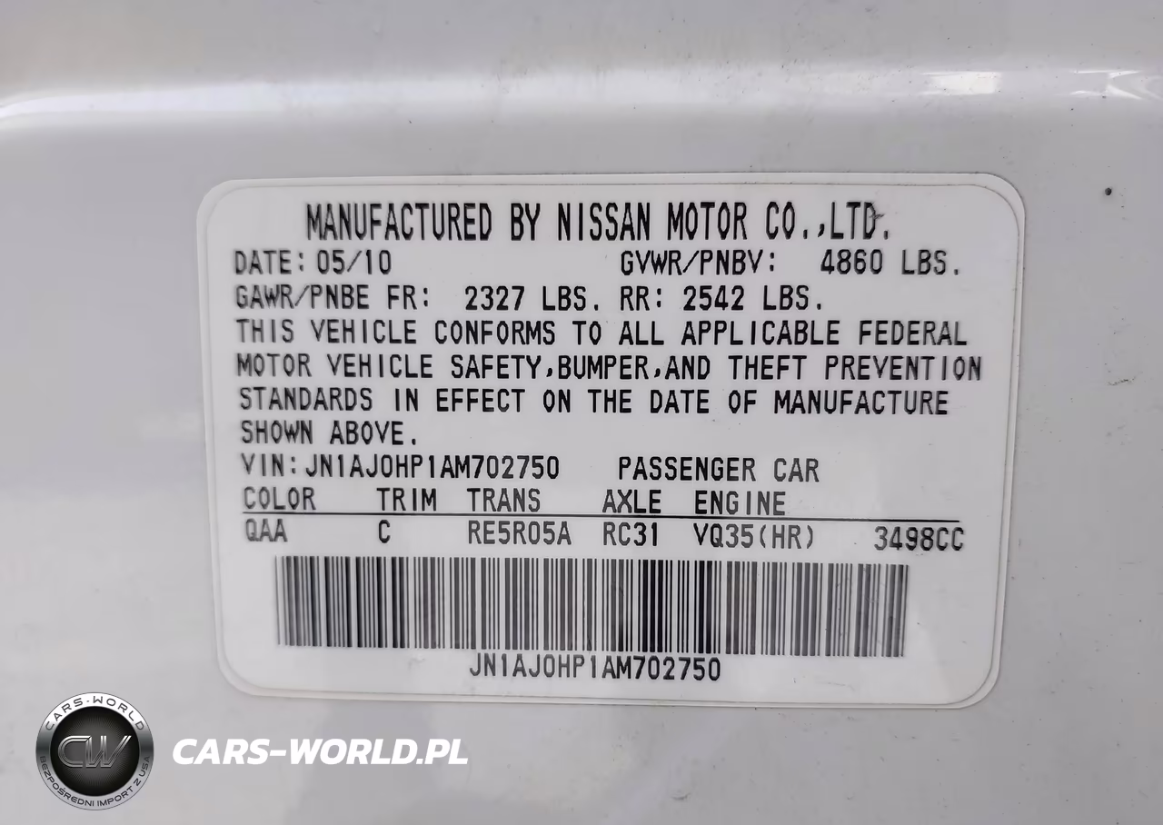 2010 Infiniti Ex35 Journey VIN:JN1AJ0HP1AM702750 - 9