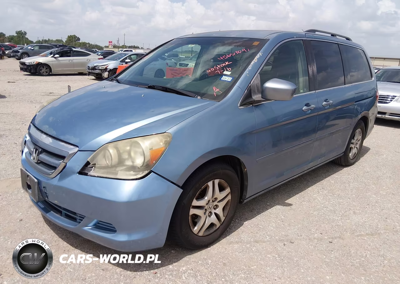 2005 Honda Odyssey Ex VIN:5FNRL38405B033287 - 2