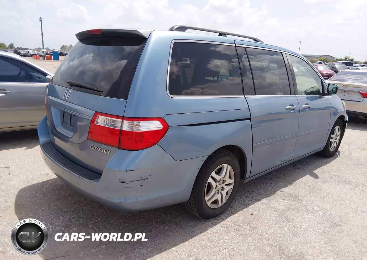 2005 Honda Odyssey Ex VIN:5FNRL38405B033287 - 4