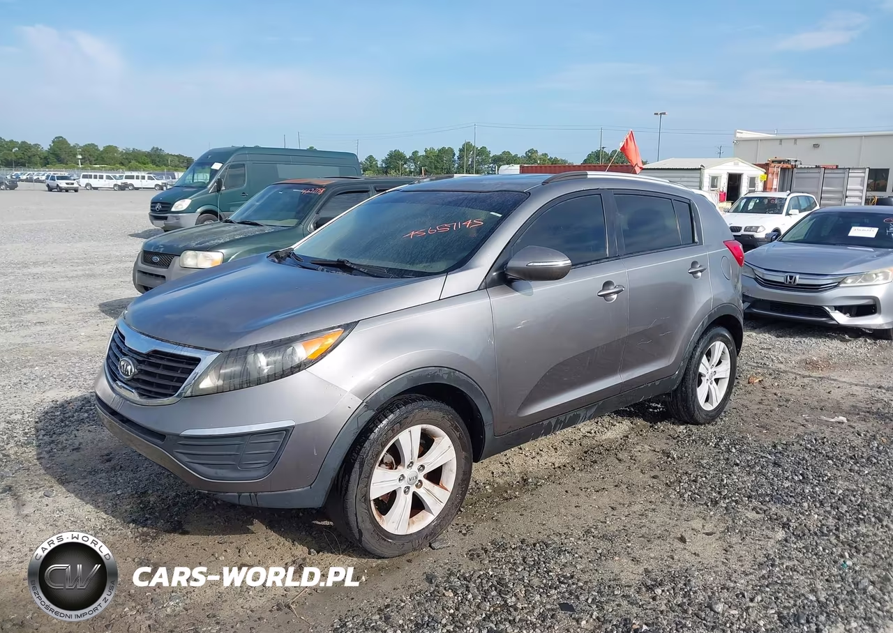 2011 Kia Sportage Lx VIN:KNDPB3A23B7169854 - 2