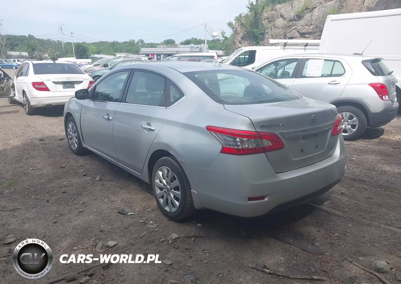 2013 Nissan Sentra Sv VIN:1N4AB7AP4DN903401 - 3