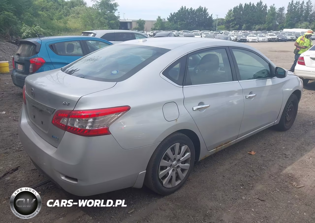 2013 Nissan Sentra Sv VIN:1N4AB7AP4DN903401 - 4