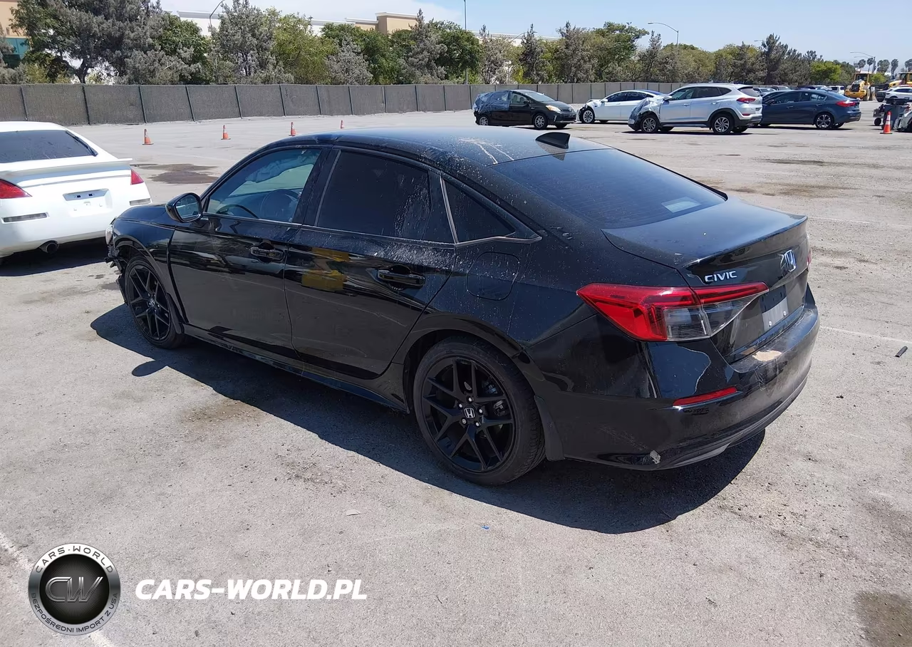 2022 Honda Civic Sport VIN:2HGFE2F57NH535910 - 3