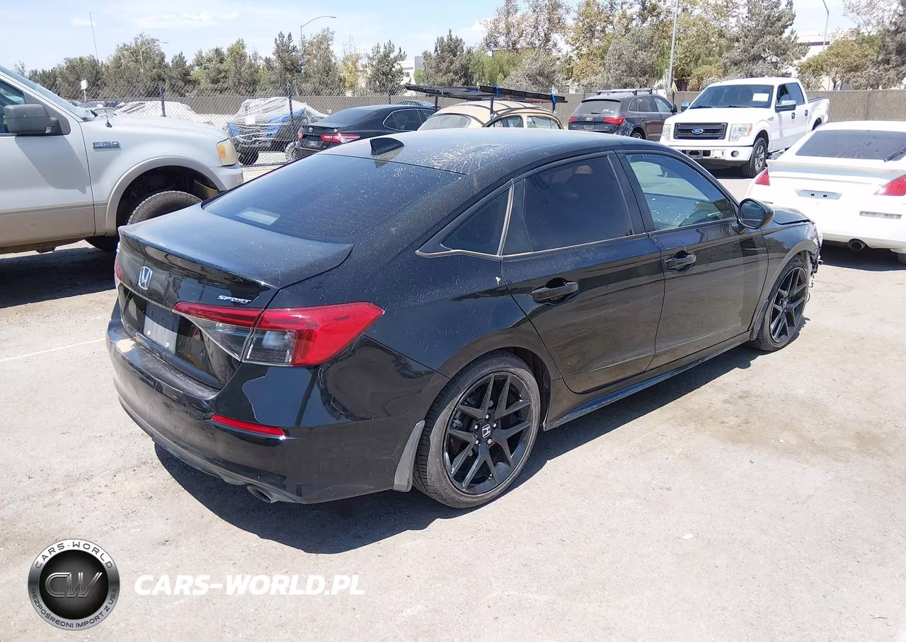 2022 Honda Civic Sport VIN:2HGFE2F57NH535910 - 4