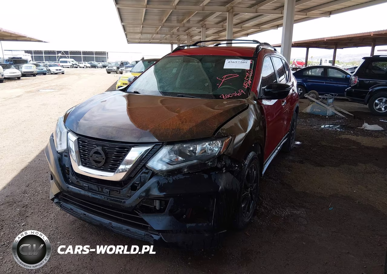 2017 Nissan Rogue Sv VIN:5N1AT2MT0HC800069 - 2