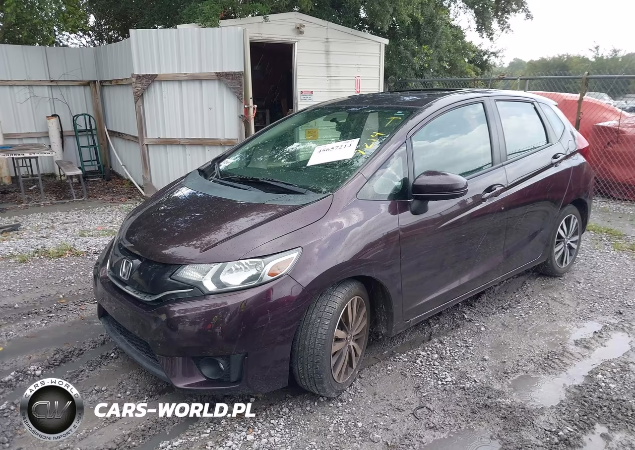 2015 Honda Fit Ex-Ex-L VIN:3HGGK5H87FM752575 - 2