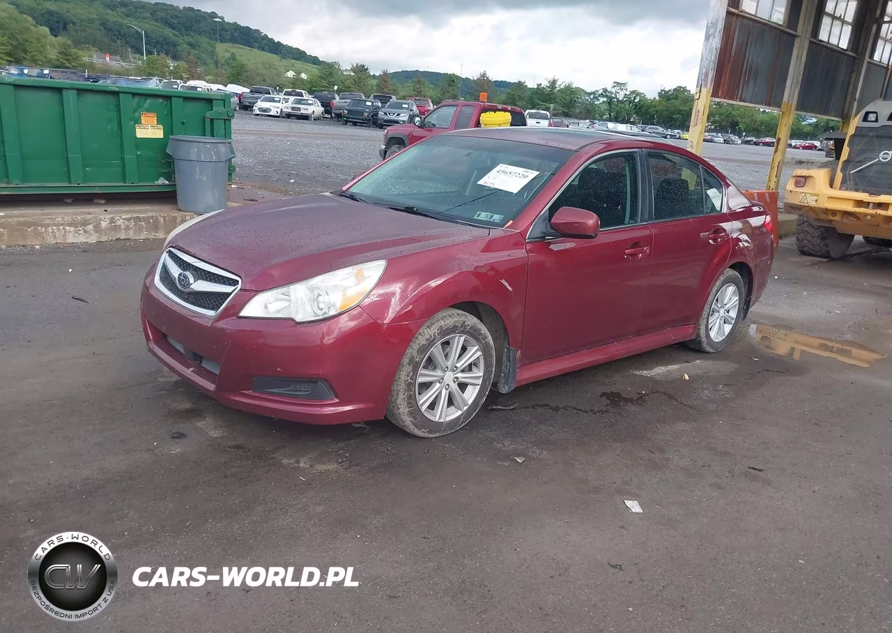 2011 Subaru Legacy 2.5I Premium VIN:4S3BMBG64B3252161 - 2
