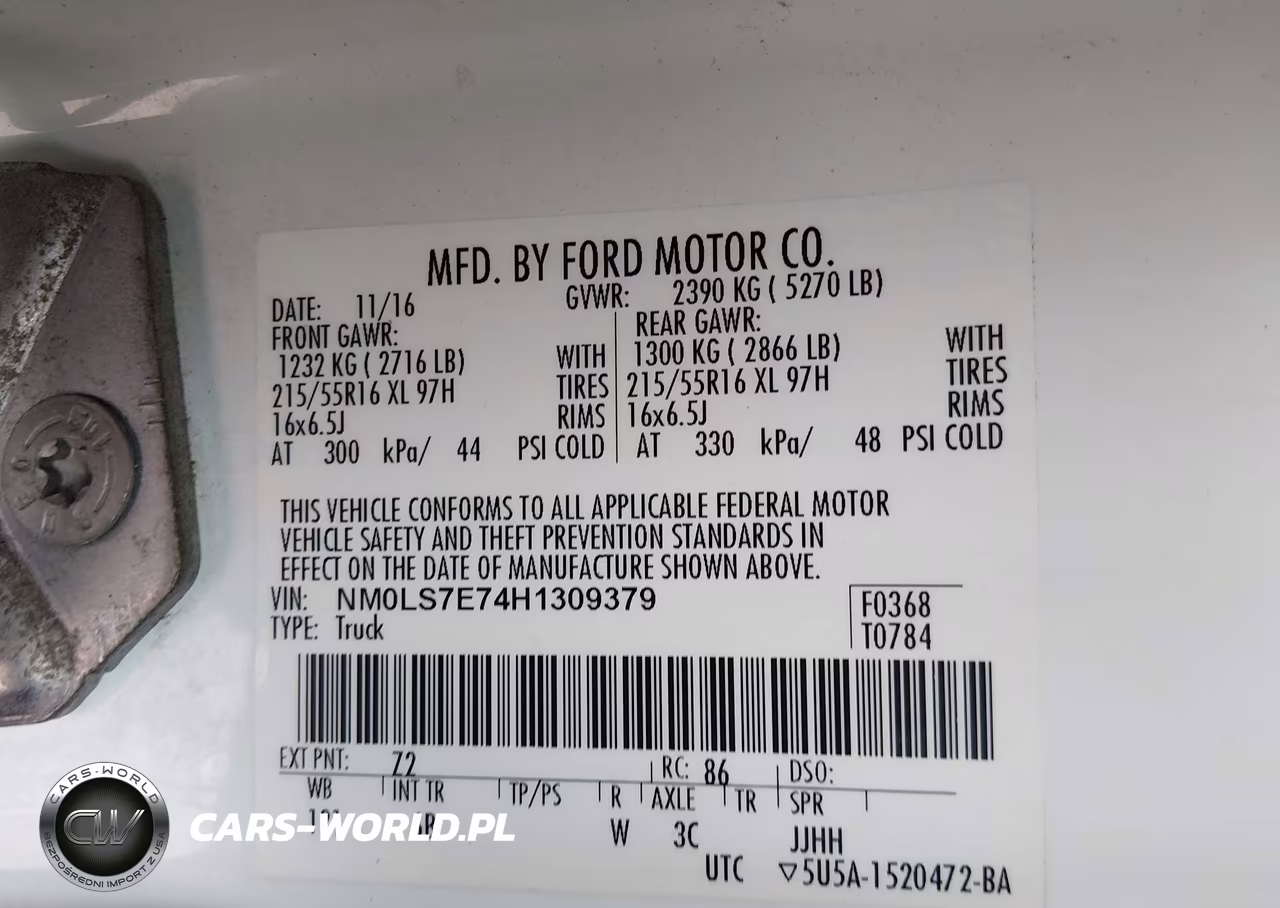 2017 Ford Transit Connect Xl VIN:NM0LS7E74H1309379 - 9