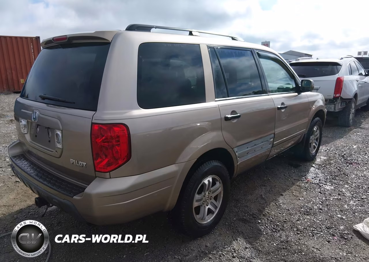 2004 Honda Pilot Ex VIN:2HKYF18444H603296 - 4