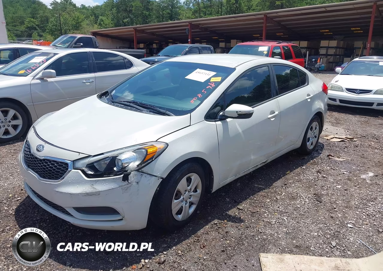 2015 Kia Forte Lx VIN:KNAFK4A62F5308598 - 2