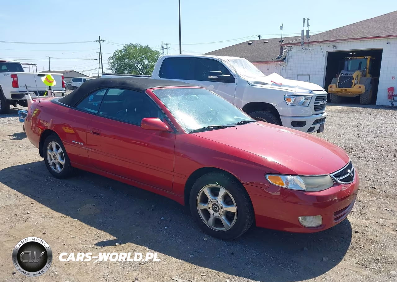 2001 Toyota Camry Solara Sle V6 VIN:2T1FF28P11C460281 - 1