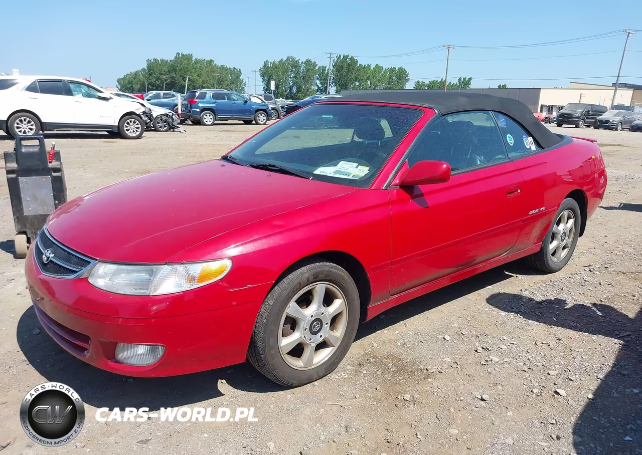 2001 Toyota Camry Solara Sle V6 VIN:2T1FF28P11C460281 - 2
